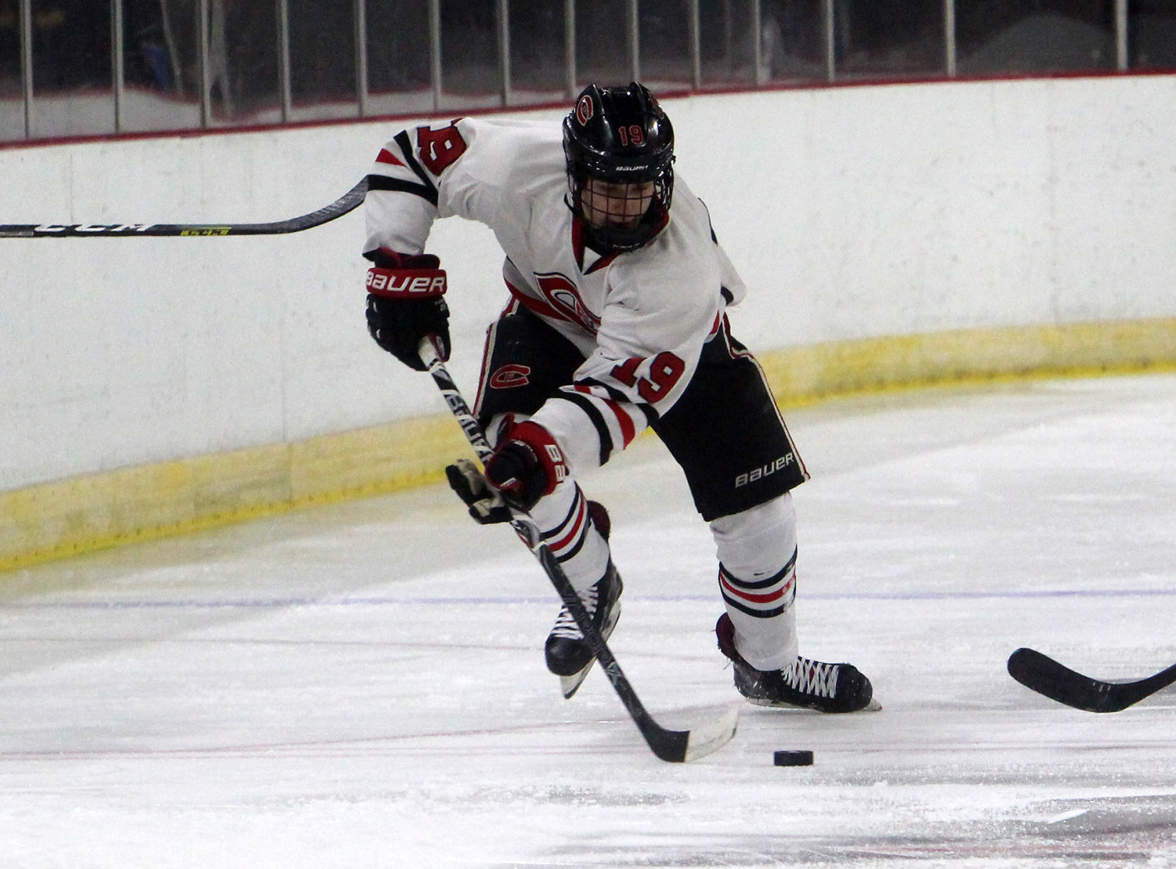 Chi-Hi boys hockey vs Verona at Division 1 state semifinals 3-6-20